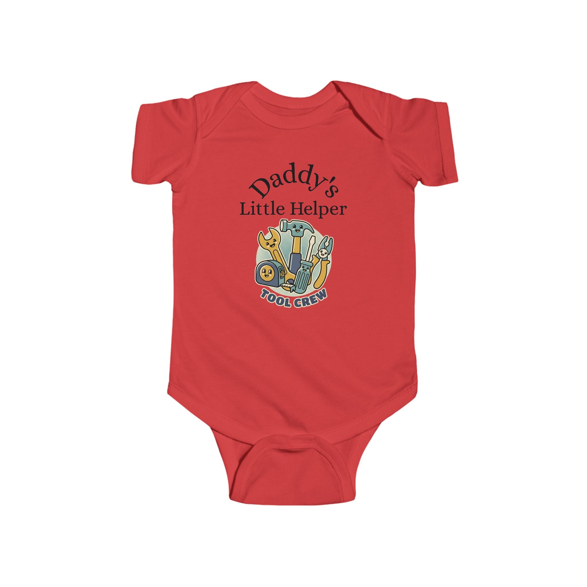 Daddy's Little Helper Baby Bodysuit — Tool Crew Infant Onesie