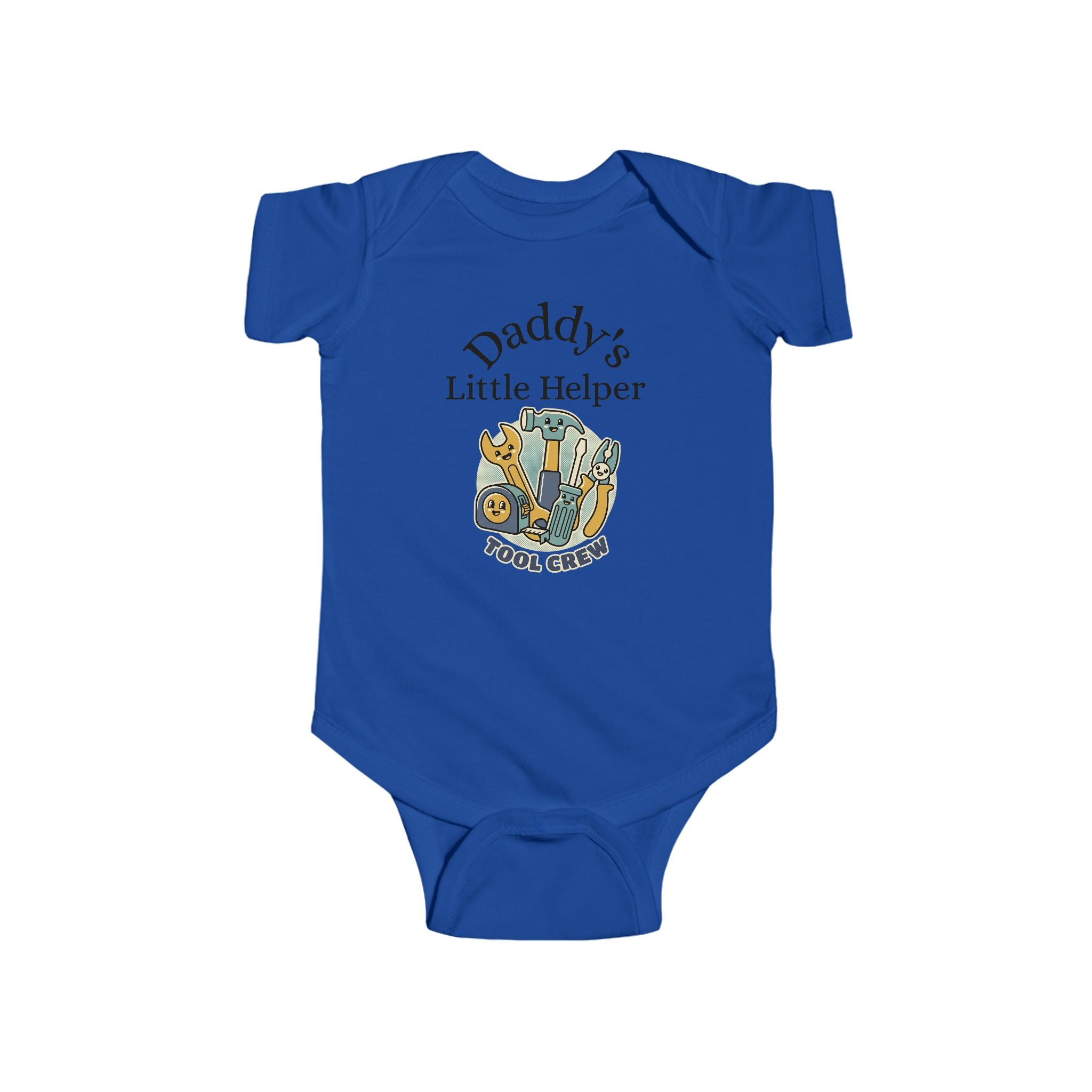 Daddy's Little Helper Baby Bodysuit — Tool Crew Infant Onesie