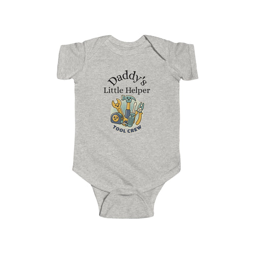 Daddy's Little Helper Baby Bodysuit — Tool Crew Infant Onesie