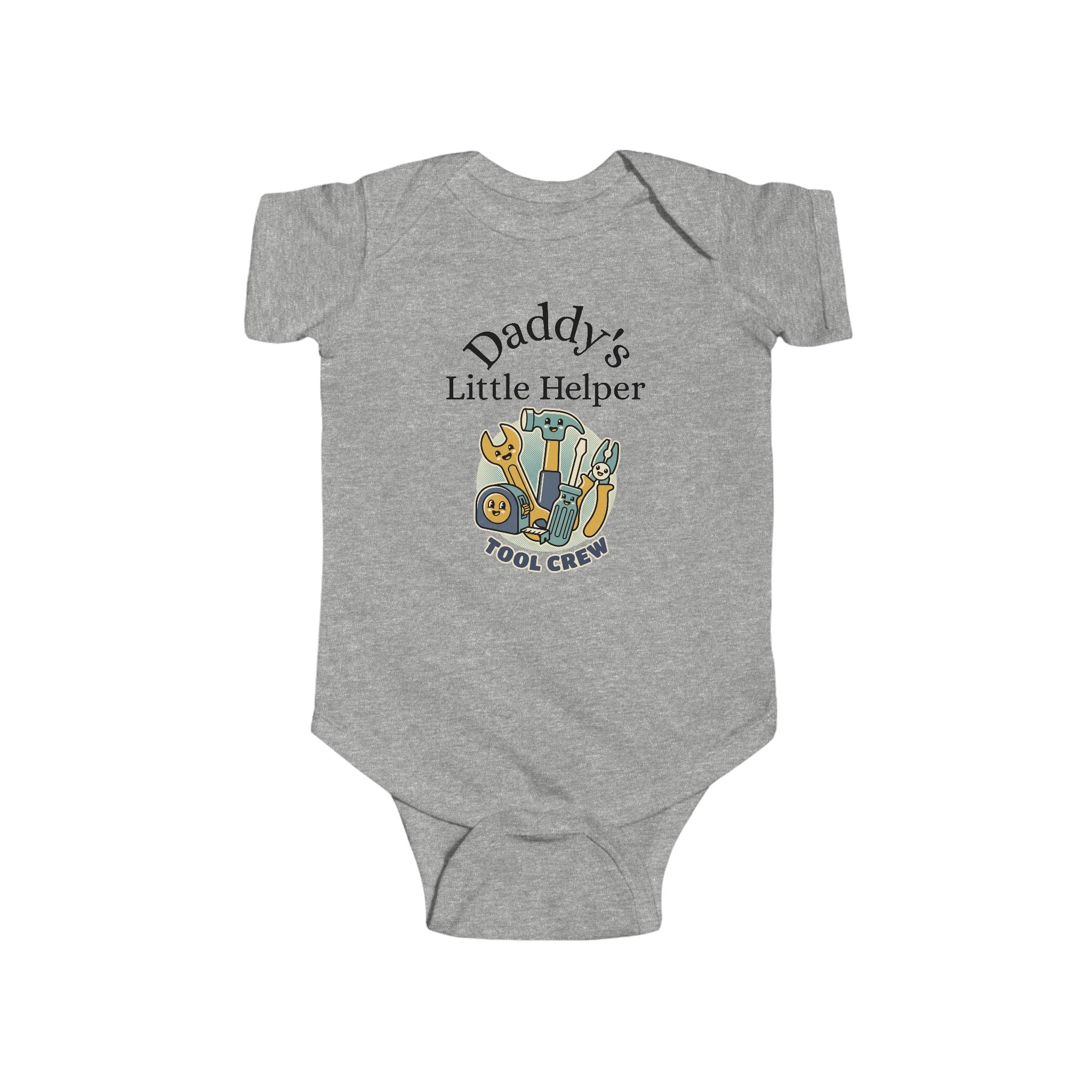 Daddy's Little Helper Baby Bodysuit — Tool Crew Infant Onesie