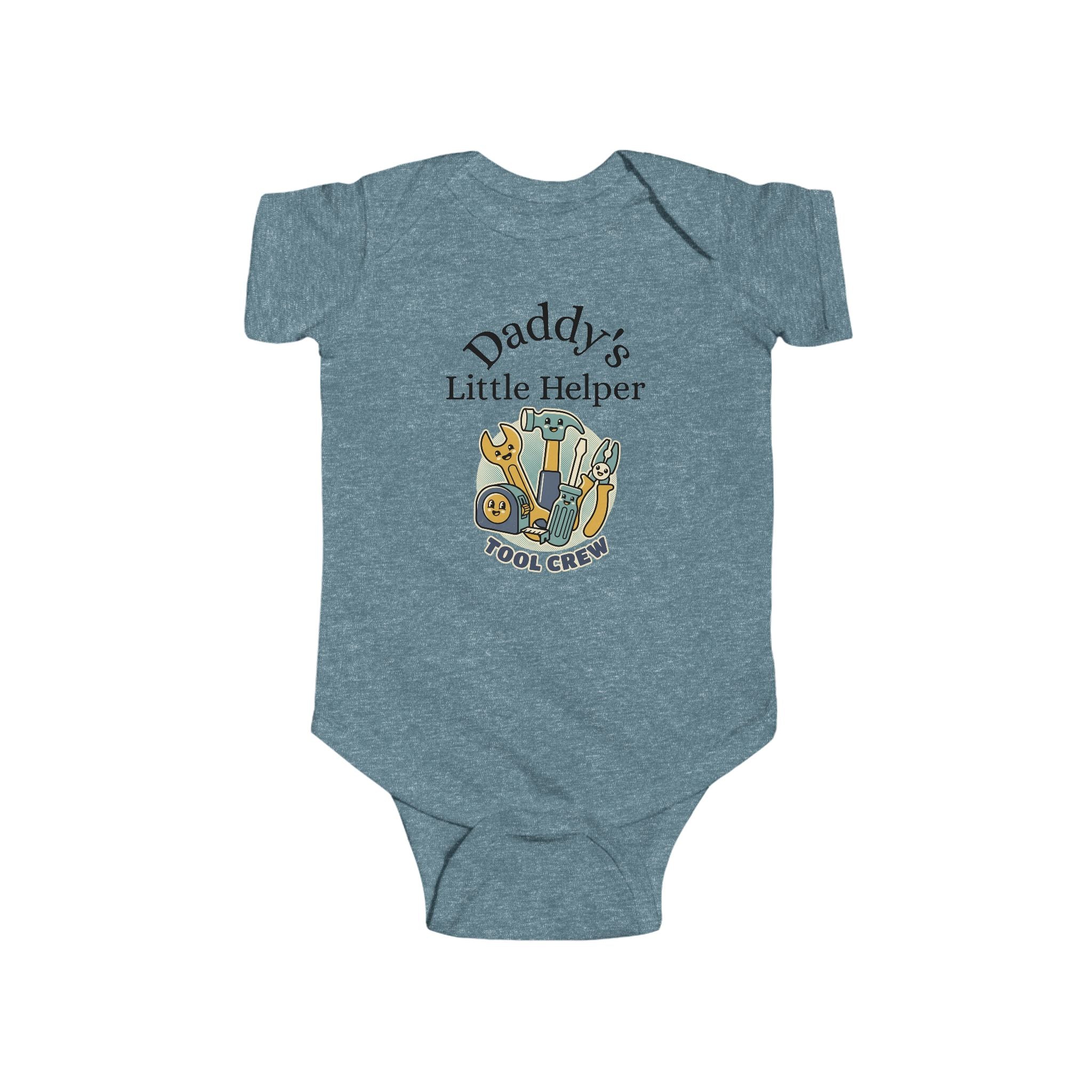 Daddy's Little Helper Baby Bodysuit — Tool Crew Infant Onesie